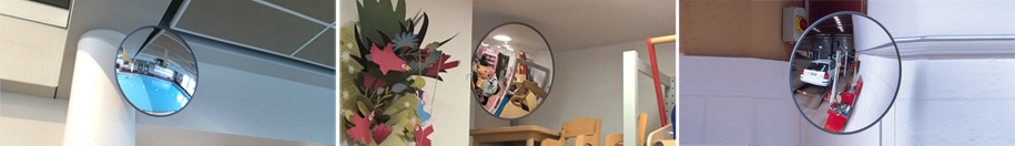 Indoor Standard Acrylic Convex Mirrors