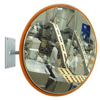 1000mm F-Series Stainless Steel Food Safety Mirror