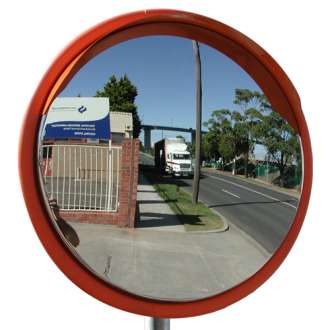 1000mm Outdoor Stainless Steel Traffic Mirror - PC