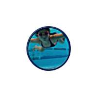 200mm Learn To Swim Mirror