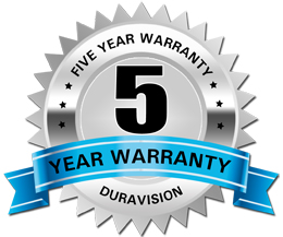 5 year warranty