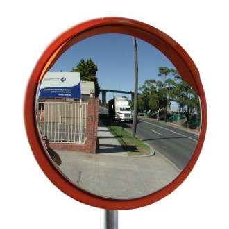 800mm Outdoor Stainless Steel Traffic Mirror - PC