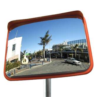 800x600mm Rectangular Stainless Steel Traffic Mirror