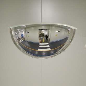 900mm Indoor Deluxe Half Dome Mirror
