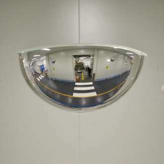 450mm Indoor Deluxe Half Dome Mirror