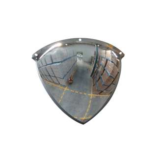 500mm Stainless Steel Quarter Dome Mirror 