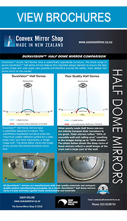 DuraVision Half Dome Mirrors Brochure