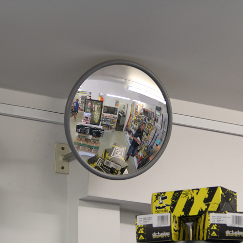 thumbnail image 2 of AM Autoparts 16x7 Stainless Steel West Coast Convex Mirror Pair (Bubble Back) For HD Trucks - Manual, 10-Year Warranty 2 of 3