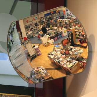 800x600mm Indoor Space Saver Convex Mirror