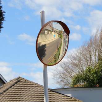 800mm Outdoor Acrylic Traffic Mirror