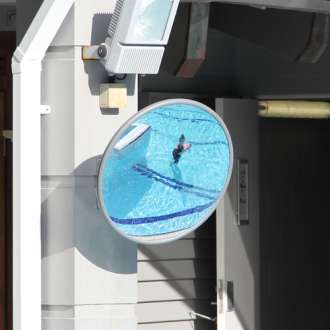 600mm Acrylic Pool Observation Mirror