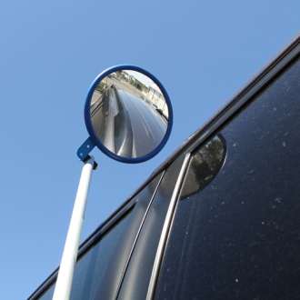 230mm Long Lightweight Inspection Mirror