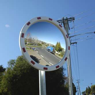 600mm Round Pro Series Traffic Mirror