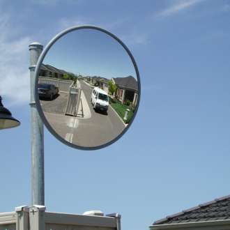 760mm Outdoor Heavy Duty Acrylic Convex Mirror