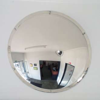 500mm Stainless Steel Food Safety Wall Dome Mirror