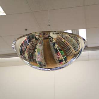 1200mm Indoor Acrylic Dome Mirror