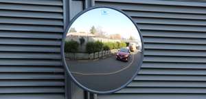 Outdoor Heavy Duty Acrylic Convex Mirrors