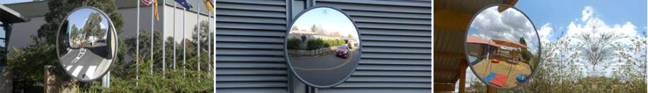 Outdoor Heavy Duty Acrylic Convex Mirrors