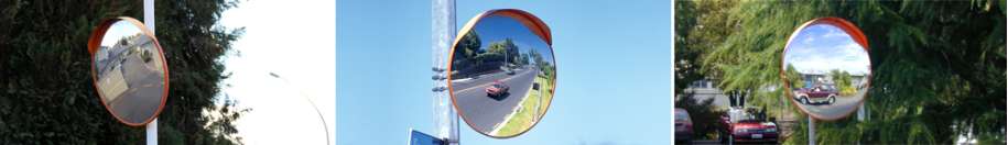 Outdoor Acrylic Traffic Safety Convex Mirrors