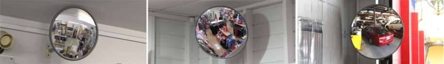 Indoor Standard Acrylic Convex Mirrors