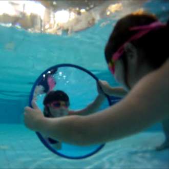 200mm Learn To Swim Mirror