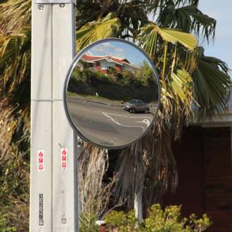 600mm Outdoor Heavy Duty Stainless Steel Mirror