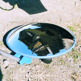 300mm Lightweight Lookunder Mirror