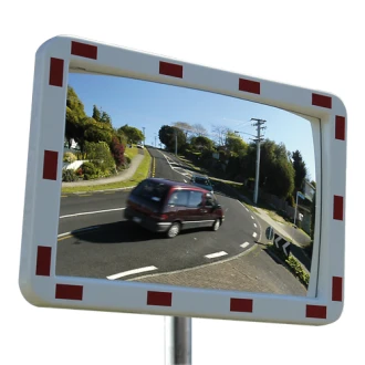 1000x800mm Rectangular Pro Series Traffic Mirror